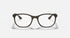 RAYBAN Unisex Eyeglasses RX7183-8063 Sand Brown 51-19-145